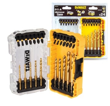 Zestaw bitów wierteł 24 części FLEXTORQ DEWALT