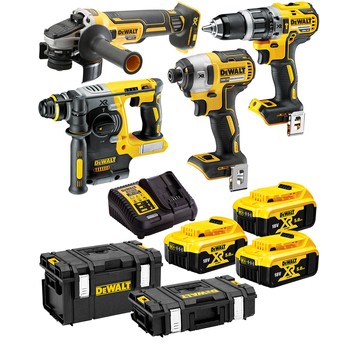 Zestaw DCD796 DCF887 DCH273 DCG405 3x5Ah DEWALT