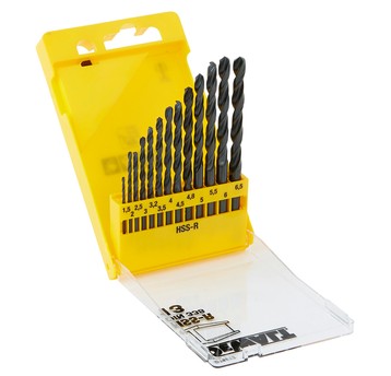 Zestaw wierteł do metalu 1,5-6,5 13cz HSS-R DeWalt