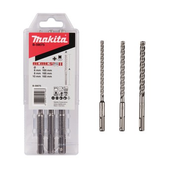 Zestaw wierteł SDS+ 3szt.(6,8,10) Nemesis 2 Makita