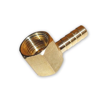 Złączka do kuch gazowej 1/2" GWx9mm kątowa mosiądz