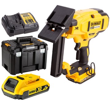 Zszywacz 18V XR BL 2x2Ah sztyfty 18Ga DeWalt TSTAK