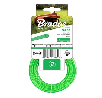 Żyłka tnąca okrągła 2,7mmx15mb (10) BRADAS